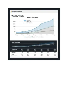 seo work report