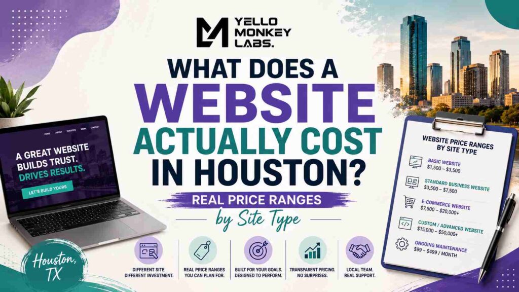 What Does a Website Actually Cost in Houston